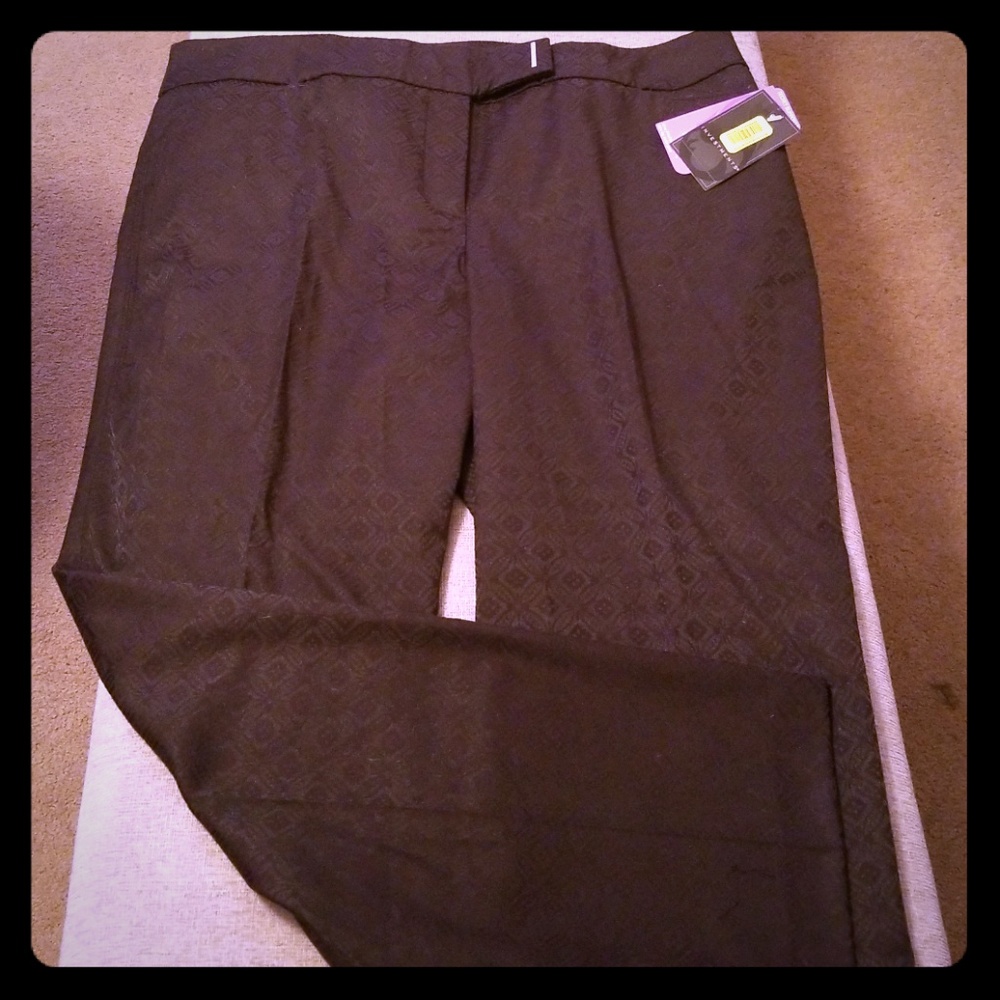 Investments Black Ankle Pants